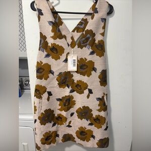 NWT PAUL & JOE SISTER Shift Floral Twist Dress Jumper Size 40 US 8 France